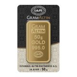 24 Ayar 50 Gram Külçe Altın